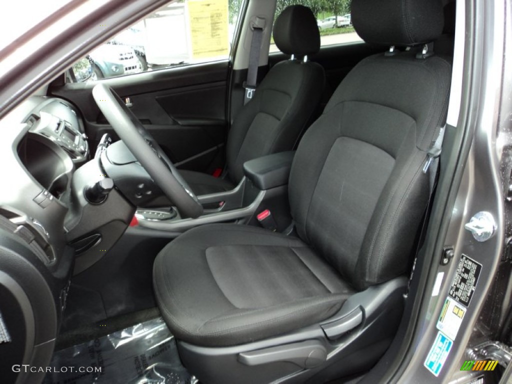 2012 Kia Sportage LX Front Seat Photo #82014743