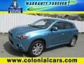 2012 Laguna Blue Mitsubishi Outlander Sport SE 4WD #81988175