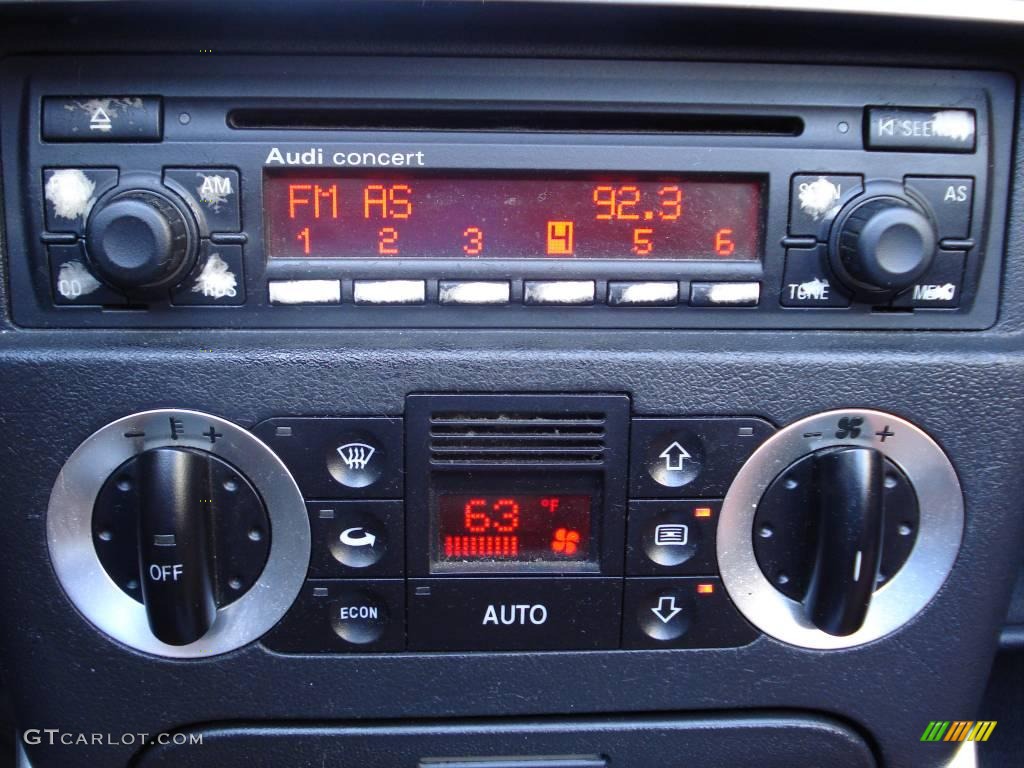 2002 TT 1.8T quattro Roadster - Brilliant White / Amber Red photo #15