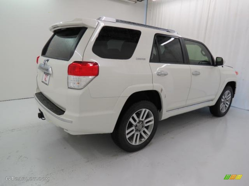 2013 4Runner Limited 4x4 - Blizzard White Pearl / Sand Beige Leather photo #18