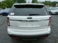 2013 White Platinum Tri-Coat Ford Explorer XLT 4WD  photo #3