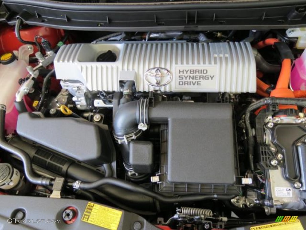 2013 Toyota Prius Three Hybrid 1.8 Liter DOHC 16-Valve VVT-i 4 Cylinder/Electric Hybrid Engine Photo #82018157