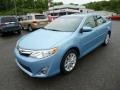 2013 Clearwater Blue Metallic Toyota Camry Hybrid XLE  photo #3