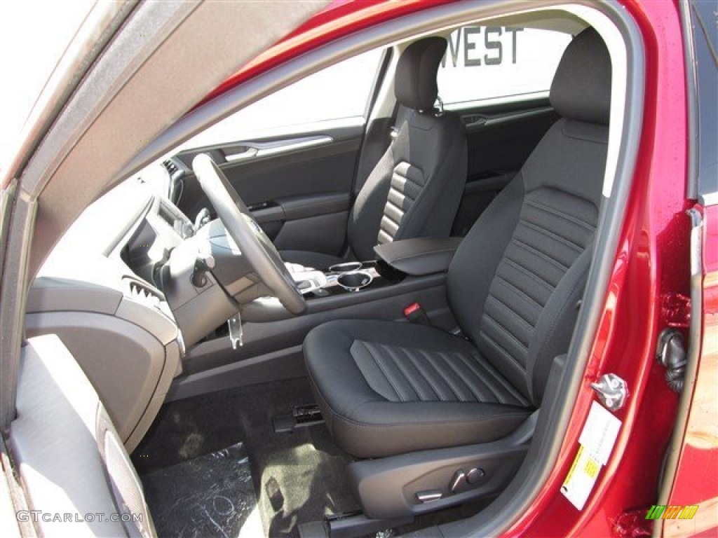 2013 Fusion SE 1.6 EcoBoost - Ruby Red Metallic / Charcoal Black photo #19