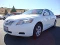 2008 Super White Toyota Camry LE V6  photo #3