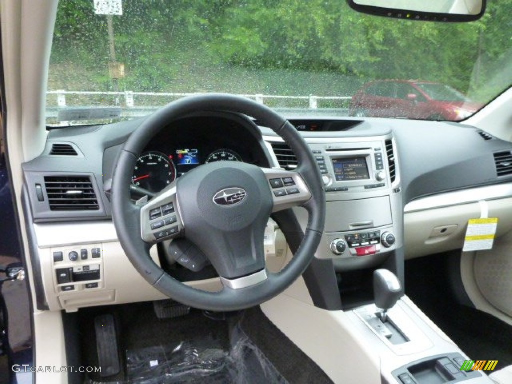 2014 Subaru Legacy 2.5i Premium Ivory Dashboard Photo #82019764