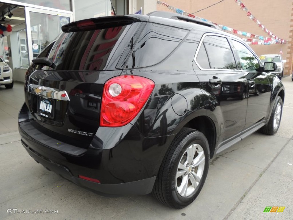 2010 Equinox LT - Black Granite Metallic / Jet Black photo #5