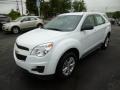 2013 Summit White Chevrolet Equinox LS AWD  photo #3