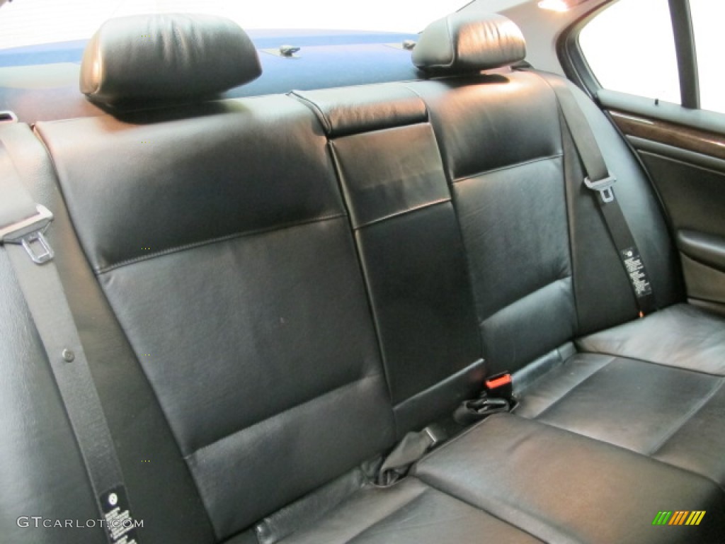 2002 3 Series 325xi Sedan - Titanium Silver Metallic / Black photo #20