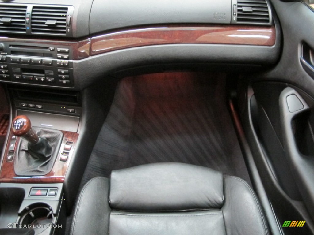 2002 3 Series 325xi Sedan - Titanium Silver Metallic / Black photo #24