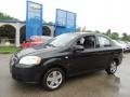 2008 Black Chevrolet Aveo LS Sedan  photo #1