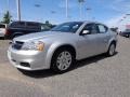 2012 Bright Silver Metallic Dodge Avenger SE  photo #2