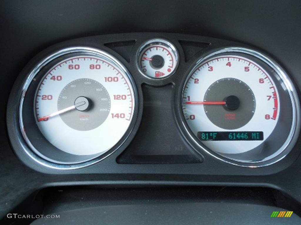 2008 Pontiac G5 GT Gauges Photos