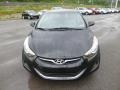 2011 Black Noir Pearl Hyundai Elantra Limited  photo #2