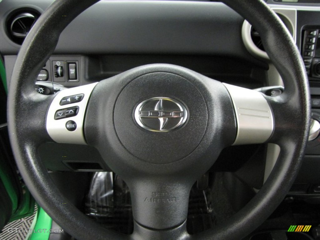 2006 Scion xB Release Series 3.0 Dark Charcoal Steering Wheel Photo #82024094