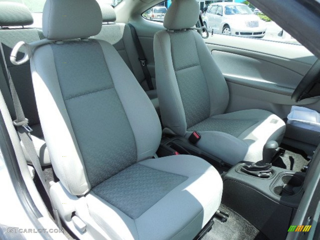 2009 Cobalt LS Coupe - Summit White / Gray photo #12