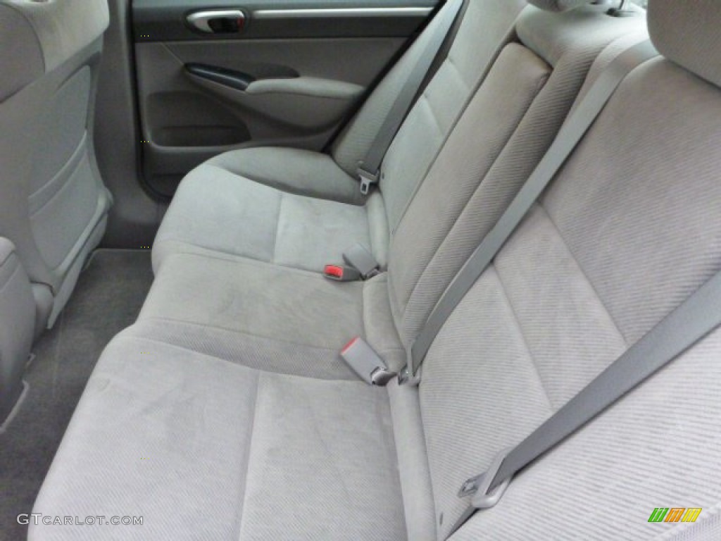 2010 Civic EX Sedan - Crystal Black Pearl / Gray photo #5