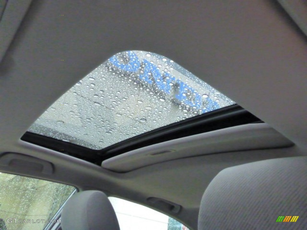 2010 Civic EX Sedan - Crystal Black Pearl / Gray photo #7