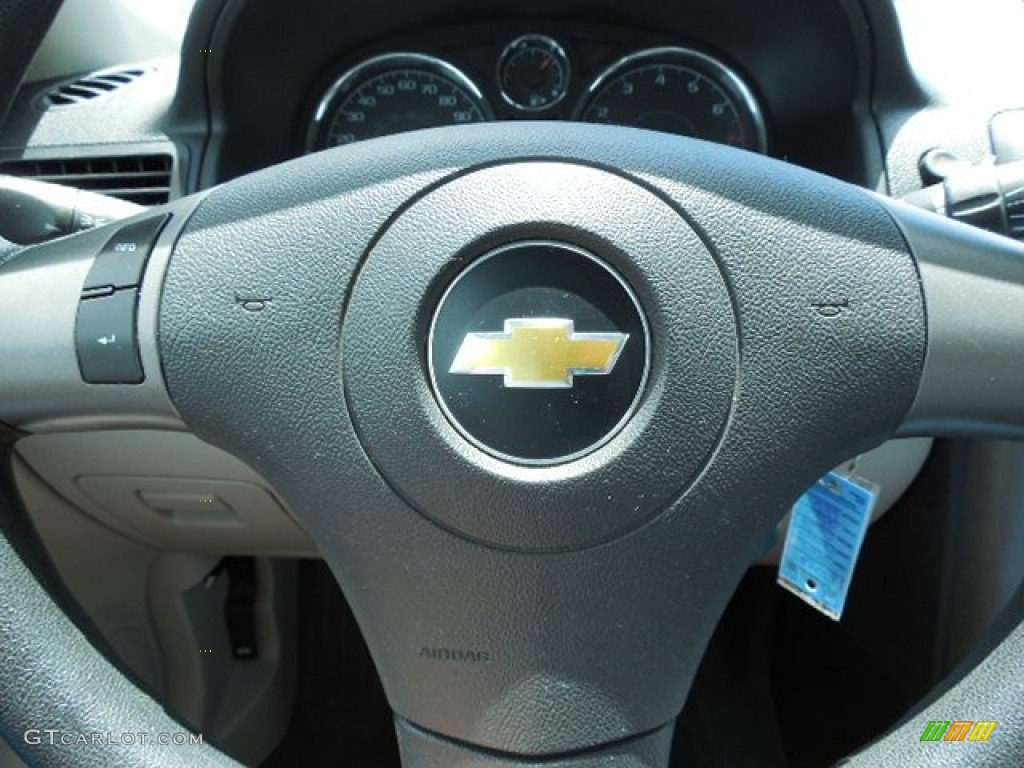 2009 Cobalt LS Coupe - Summit White / Gray photo #21