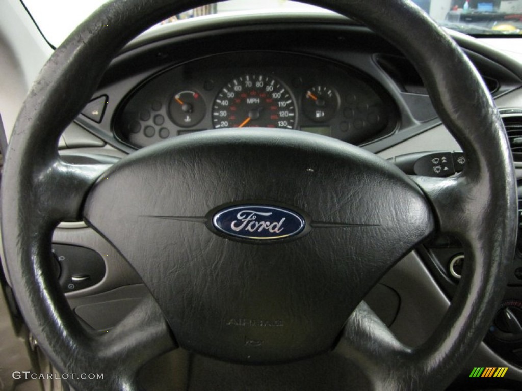 2003 Focus LX Sedan - Arizona Beige Metallic / Medium Graphite photo #13