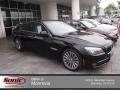 Black Sapphire Metallic 2011 BMW 7 Series 750i Sedan