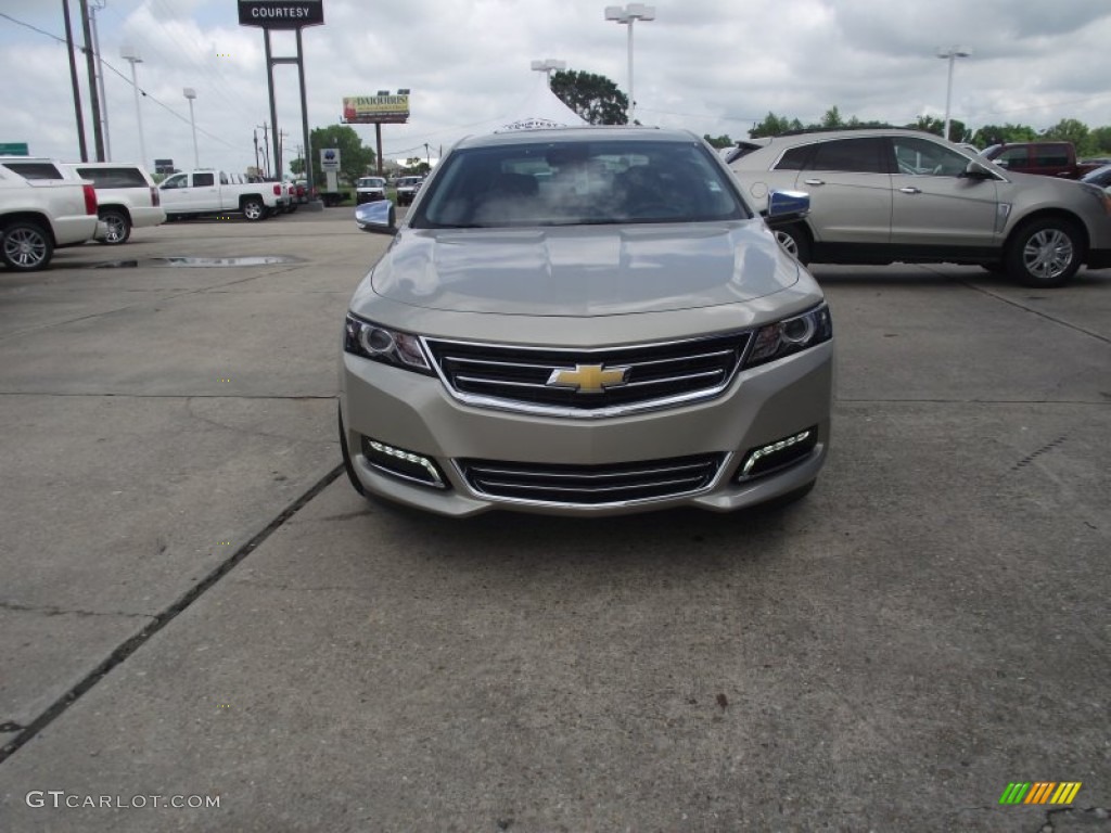 2014 Impala LTZ - Champagne Silver Metallic / Jet Black/Dark Titanium photo #2