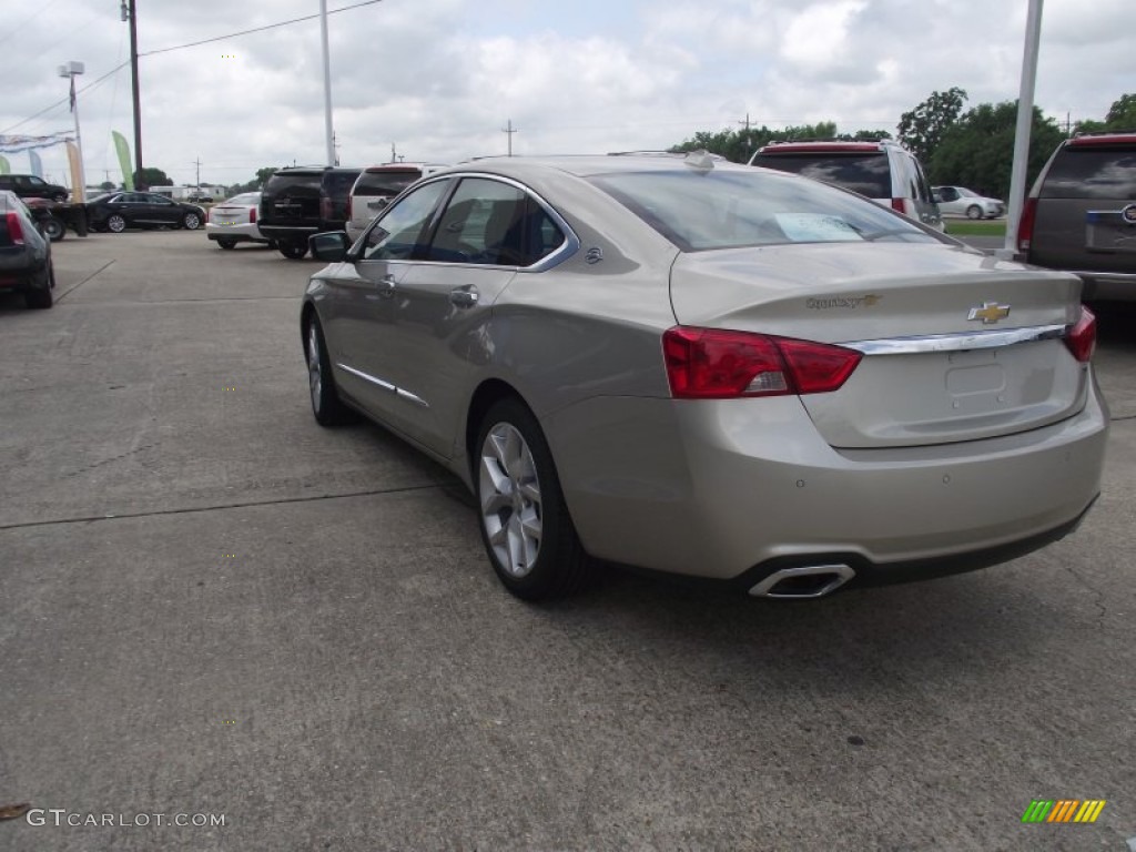 2014 Impala LTZ - Champagne Silver Metallic / Jet Black/Dark Titanium photo #4