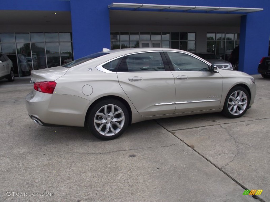 2014 Impala LTZ - Champagne Silver Metallic / Jet Black/Dark Titanium photo #7