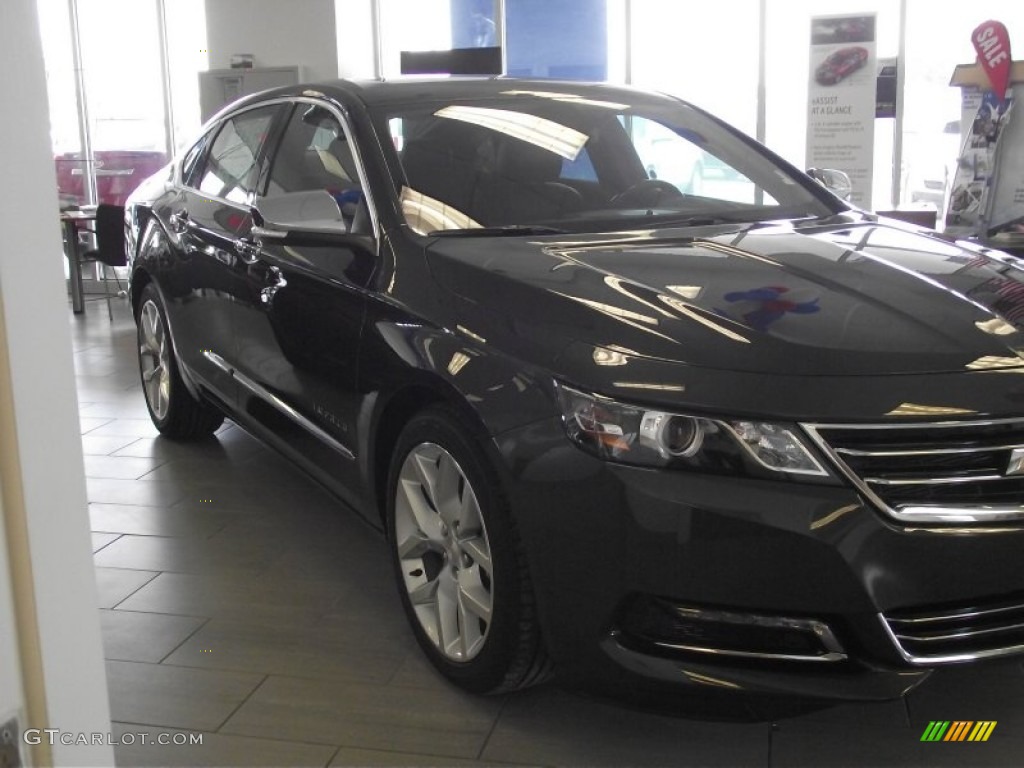 2014 Impala LTZ - Ashen Gray Metallic / Jet Black photo #2