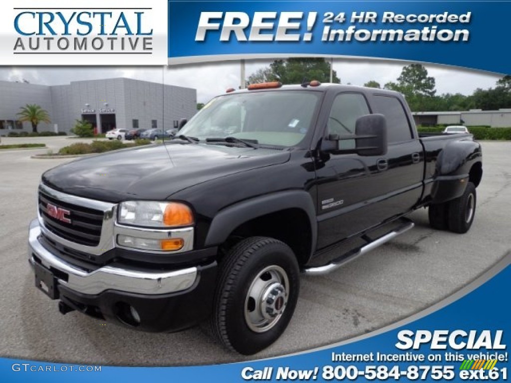 Onyx Black GMC Sierra 3500