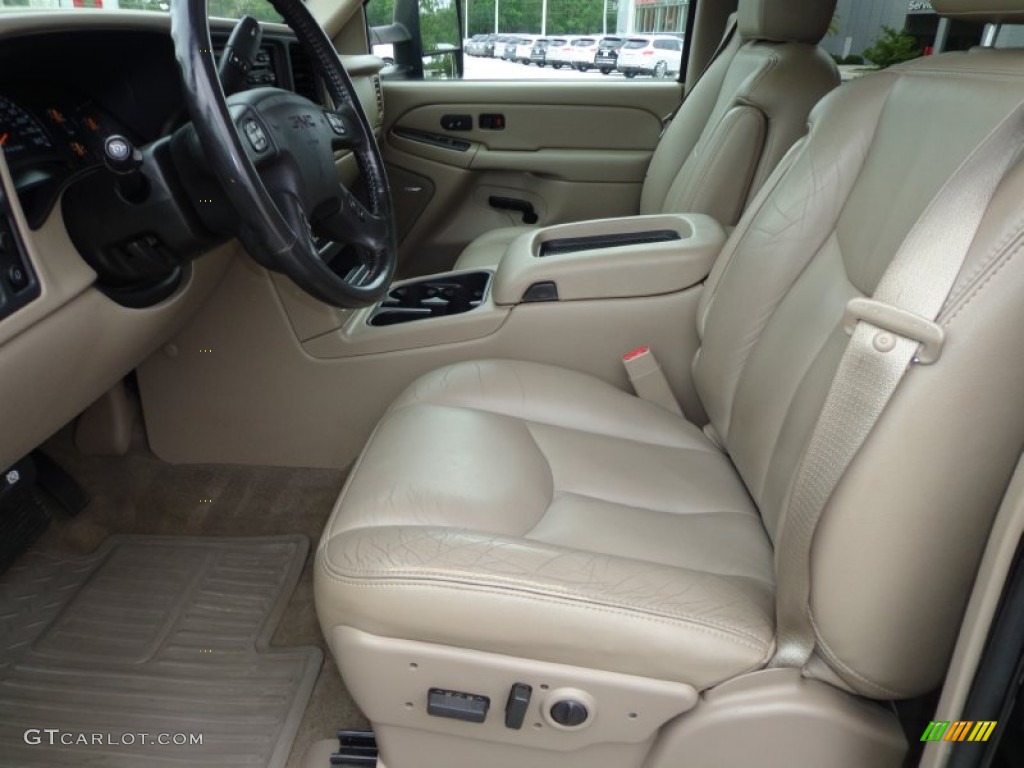 Neutral Interior 2006 GMC Sierra 3500 SLT Crew Cab 4x4 Dually Photo #82026311