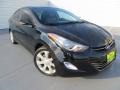 2012 Midnight Black Hyundai Elantra Limited  photo #1