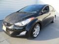 2012 Midnight Black Hyundai Elantra Limited  photo #7