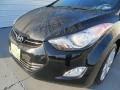 2012 Midnight Black Hyundai Elantra Limited  photo #11