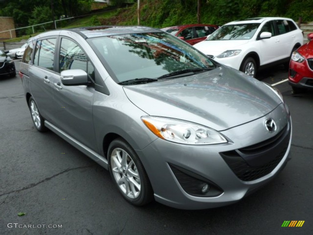 Liquid Silver Metallic 2013 Mazda MAZDA5 Touring Exterior Photo #82027325