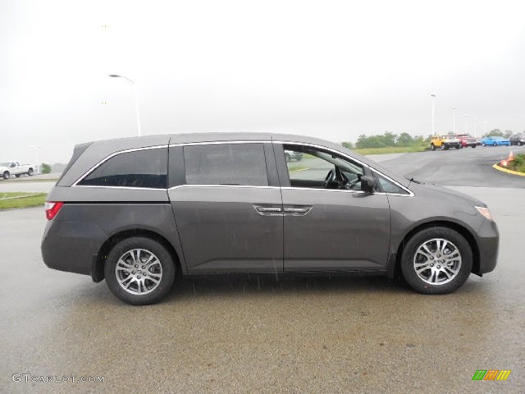 Smokey Topaz Metallic 2013 Honda Odyssey EX-L Exterior Photo #82028005