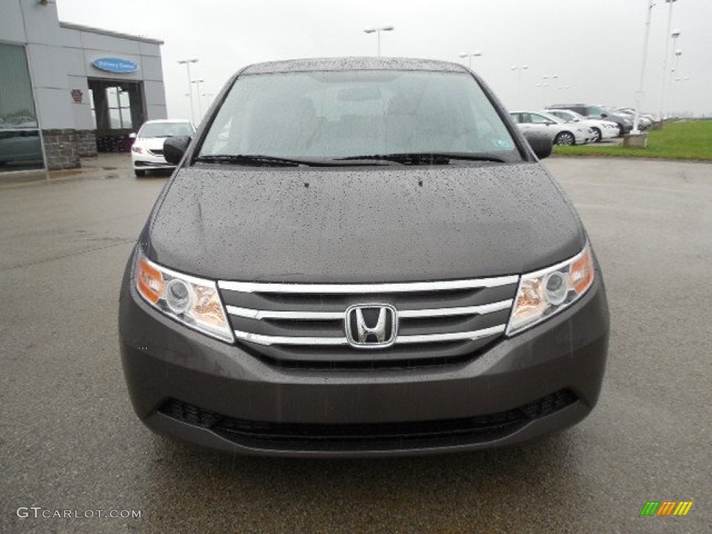 2013 Odyssey EX-L - Smokey Topaz Metallic / Truffle photo #6