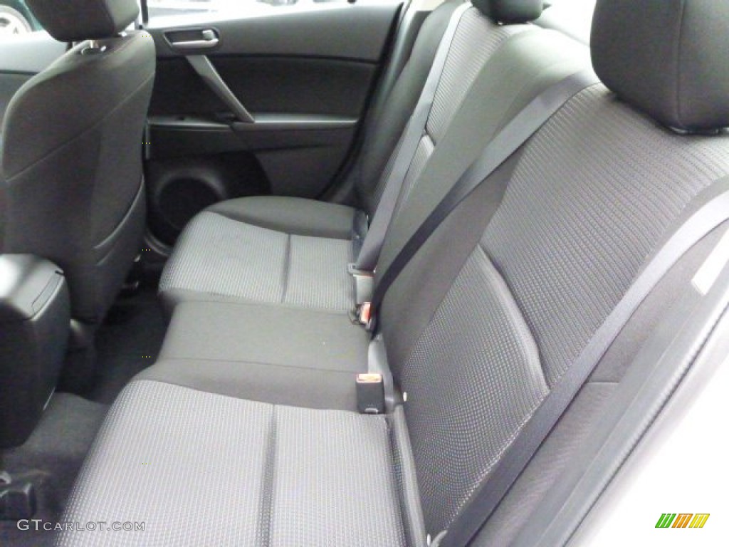 2013 Mazda MAZDA3 i Sport 4 Door Rear Seat Photos