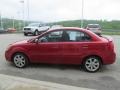 2010 Tropical Red Kia Rio LX Sedan  photo #7