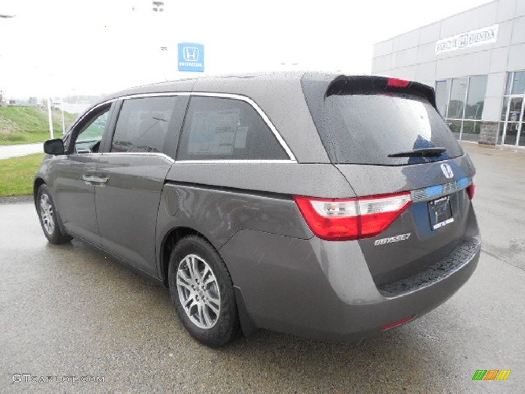 2013 Odyssey EX-L - Smokey Topaz Metallic / Truffle photo #17