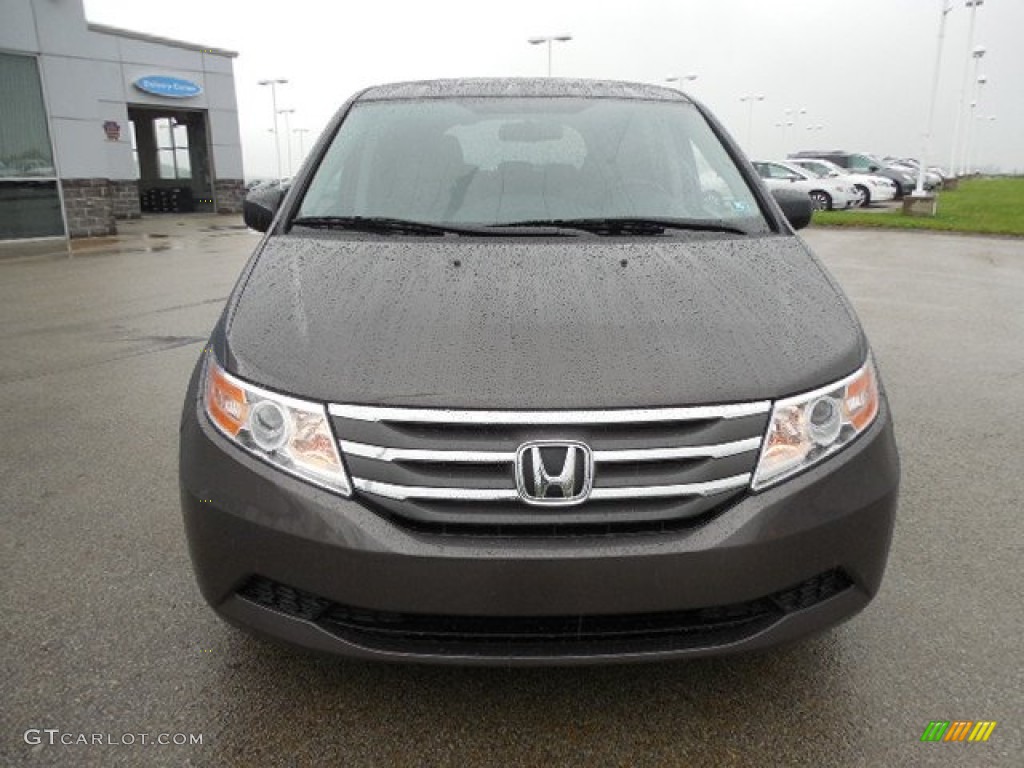 2013 Odyssey EX-L - Smokey Topaz Metallic / Truffle photo #19