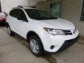 Super White - RAV4 LE AWD Photo No. 7