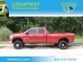 2006 Inferno Red Crystal Pearl Dodge Ram 3500 SLT Quad Cab 4x4 Dually  photo #1