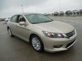 2013 Champagne Frost Pearl Honda Accord EX-L Sedan  photo #5