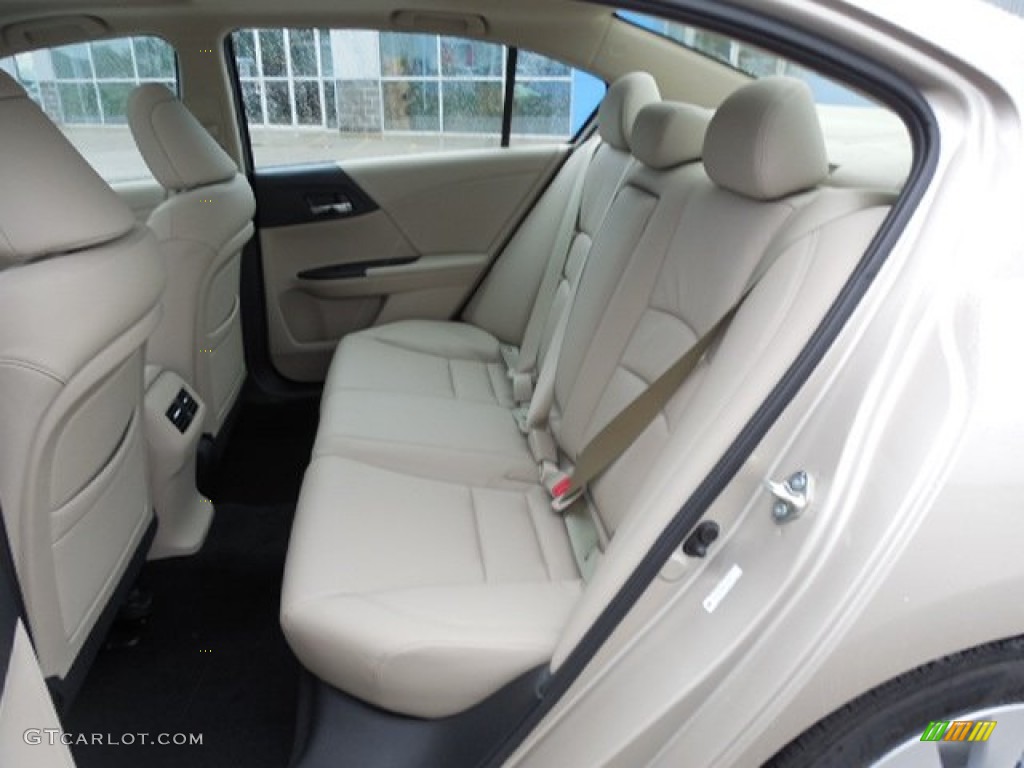 2013 Accord EX-L Sedan - Champagne Frost Pearl / Ivory photo #8