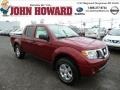 Cayenne Red 2013 Nissan Frontier SV V6 Crew Cab 4x4