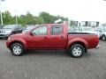 Cayenne Red - Frontier SV V6 Crew Cab 4x4 Photo No. 4