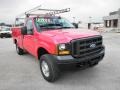 Red Clearcoat - F250 Super Duty XL Regular Cab 4x4 Commercial Photo No. 2