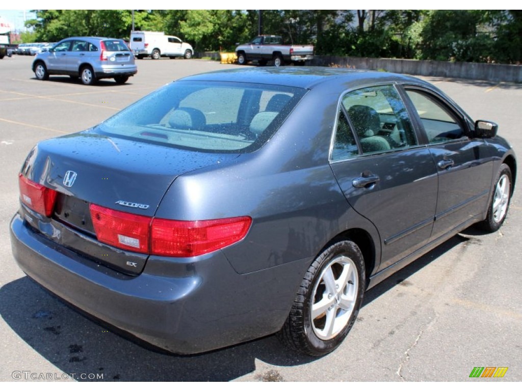 2005 Accord EX Sedan - Graphite Pearl / Gray photo #6