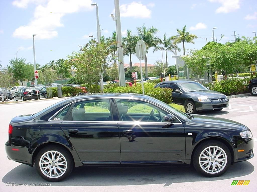 2008 A4 2.0T Special Edition Sedan - Brilliant Black / Black photo #6